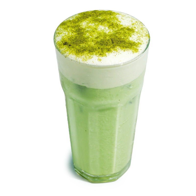 Iced Japanese Matcha Latte