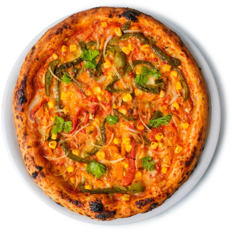 Veg Extravaganza Pizza - Artcaffé Restaurant