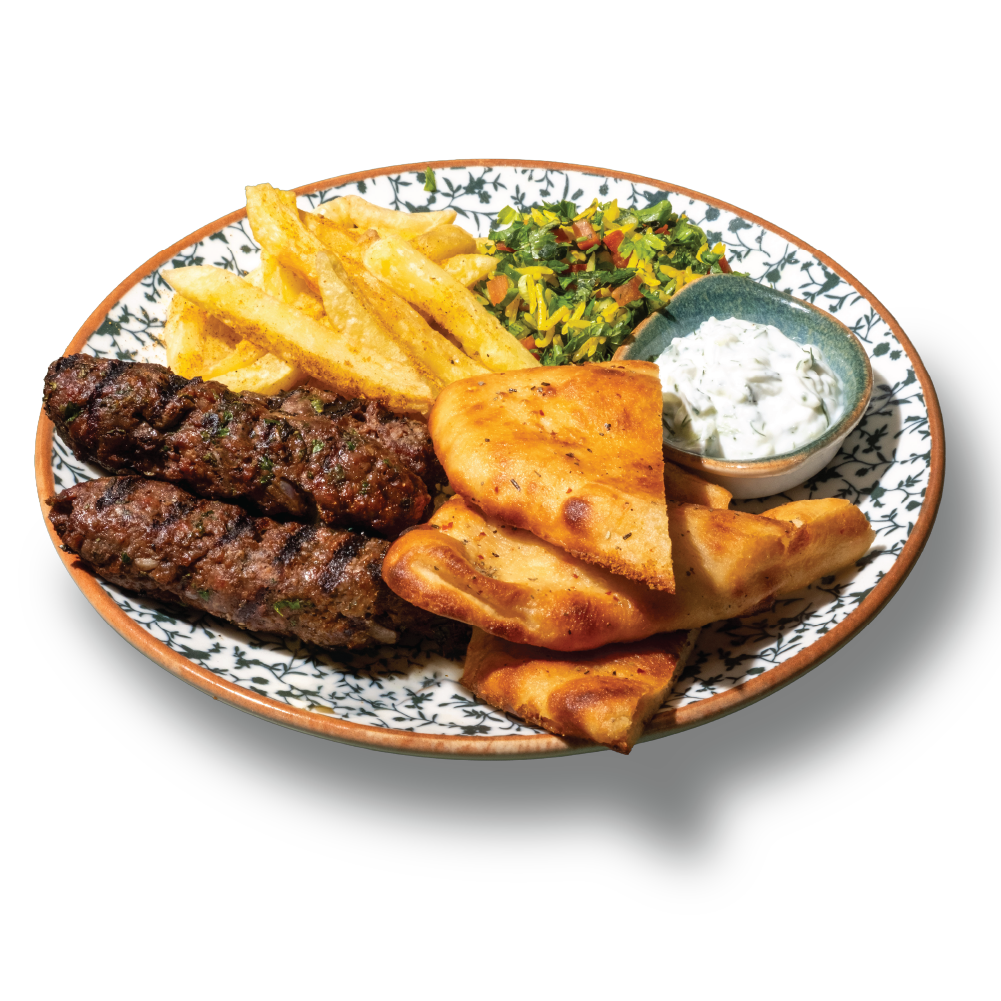 Beef Kebab Tabbouleh