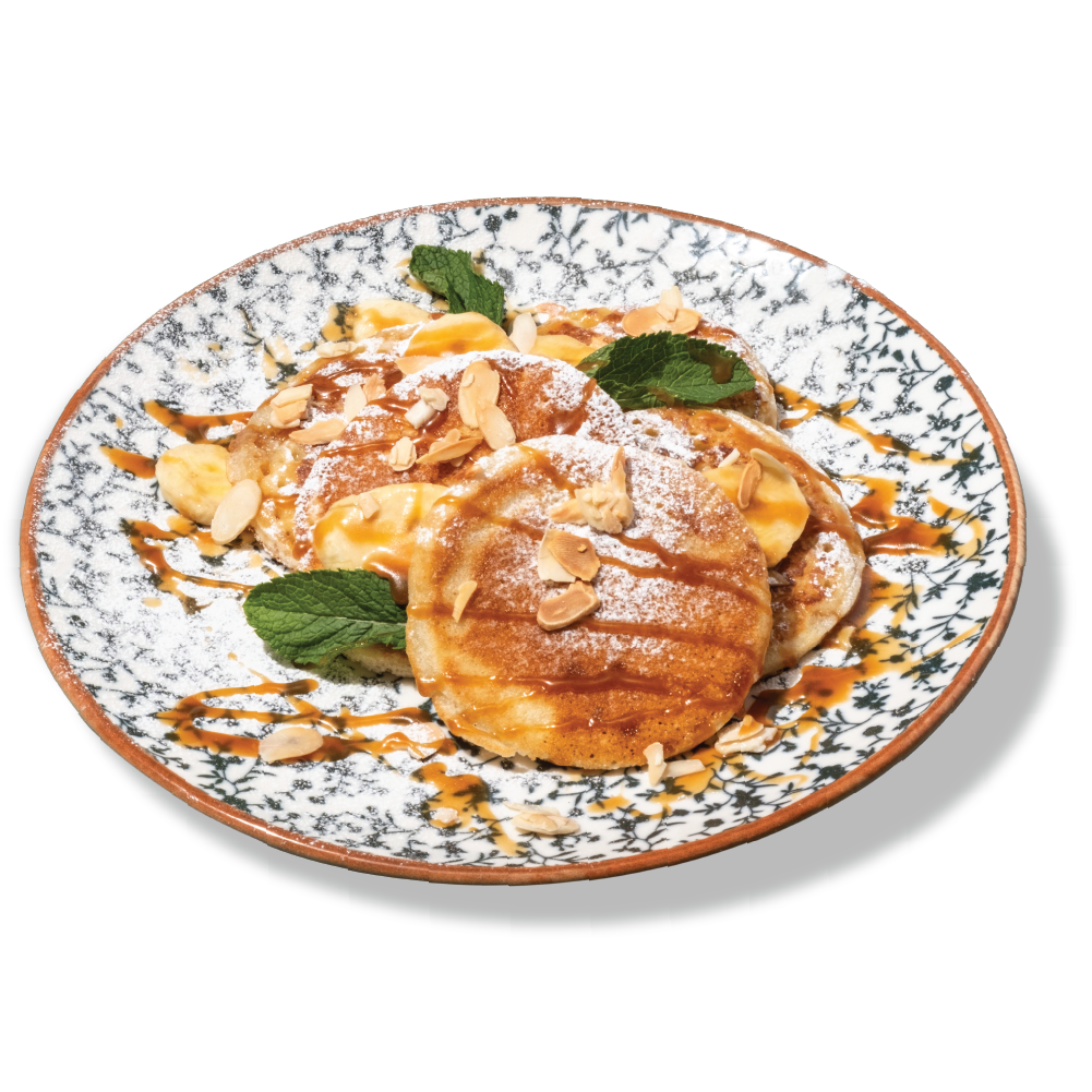 Salted Caramel Pancakes
