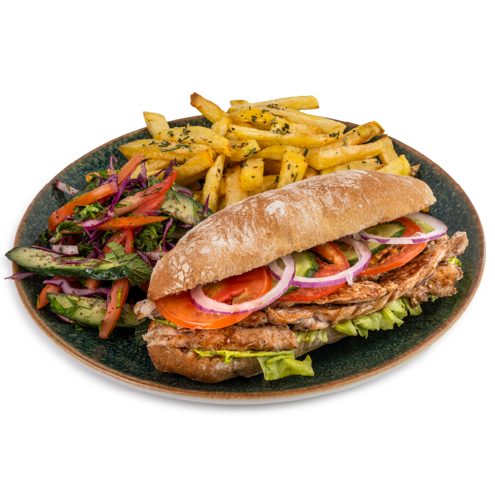 BBQ Chicken Sandwich - Artcaffé Restaurant
