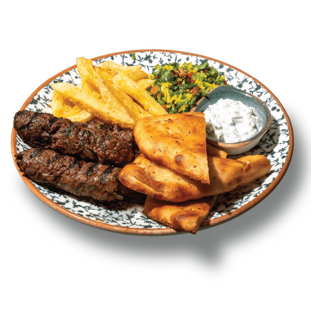 Beef Kebab Tabbouleh