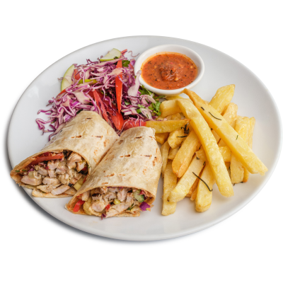 Chick A Loca Wrap - Artcaffé Restaurant