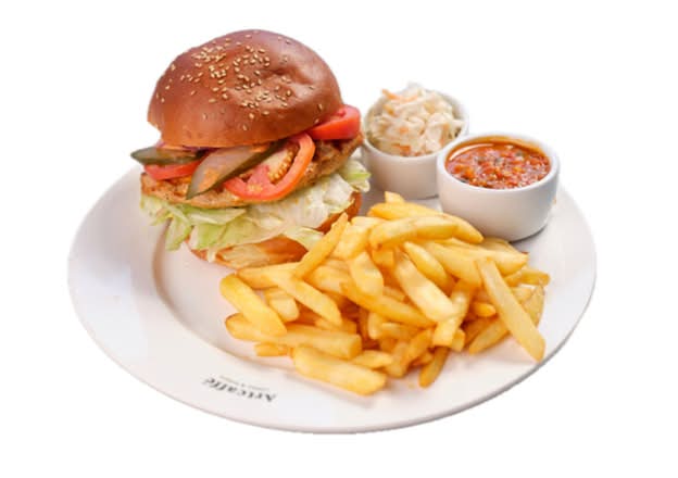 Classic Chicken Burger - Artcaffé Restaurant