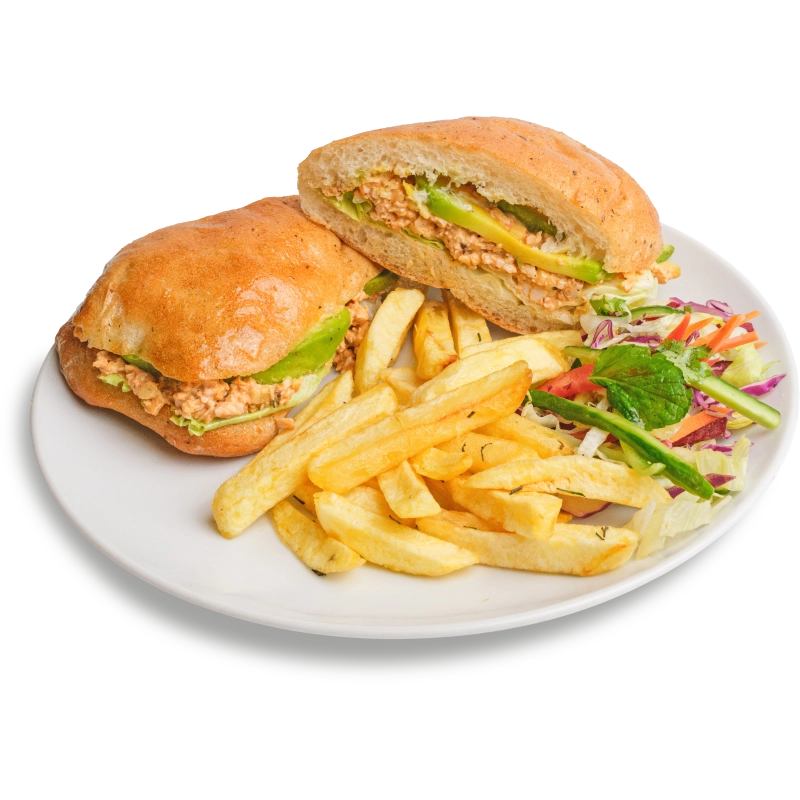 Creole Chicken & Avocado Sandwich.