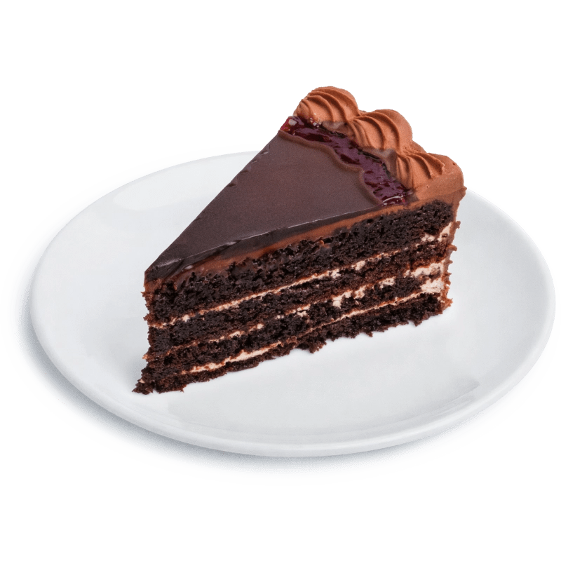 Dark Forest Cake Slice