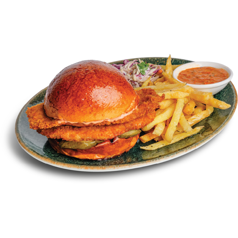 Fantastic Fried Chicken Burger