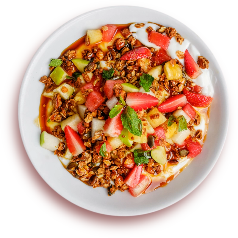 Fruit & Nut Granola Bowl - Artcaffé Restaurant