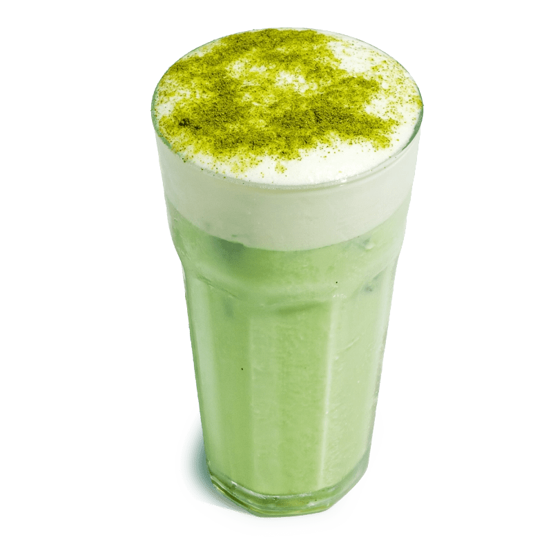 Iced Japanese Matcha Latte - Artcaffé Restaurant