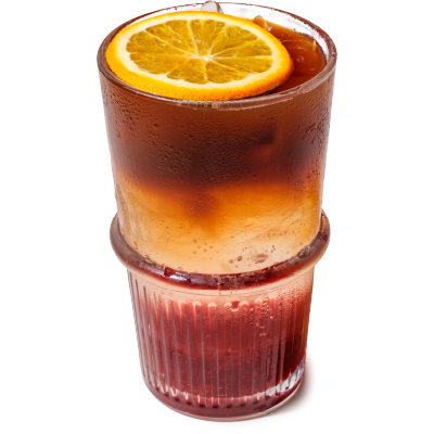 Iced Strawberry Americano Milkshake