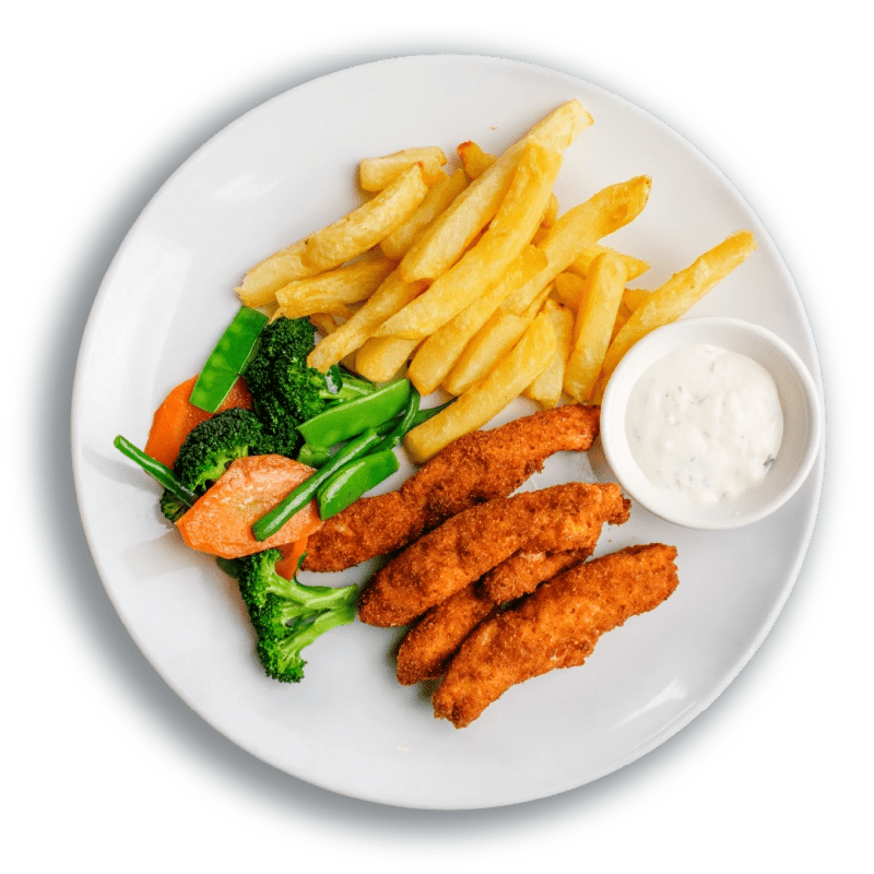 MB's Fried Chicken Fingers (kids) - Artcaffé Restaurant
