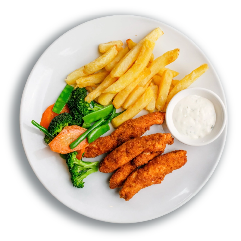 MB's Fried Chicken Fingers (kids)