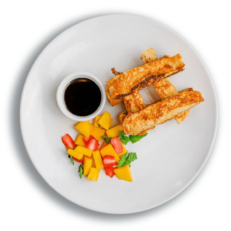 Moyo's Cinnamon Sugar French Toast Sticks (kids) - Artcaffé Restaurant