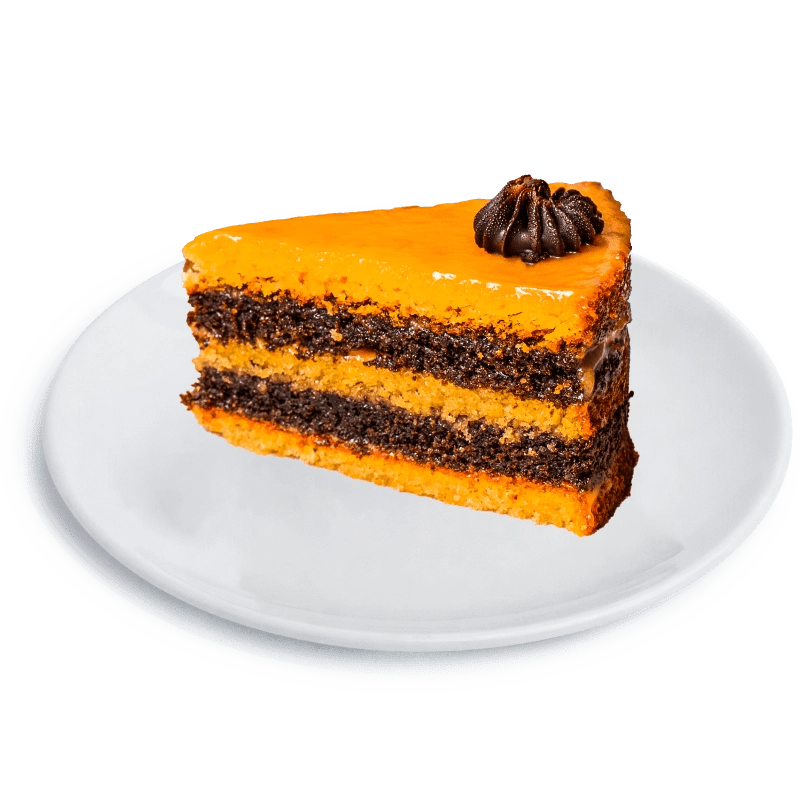 Salted Caramel Cake Slice