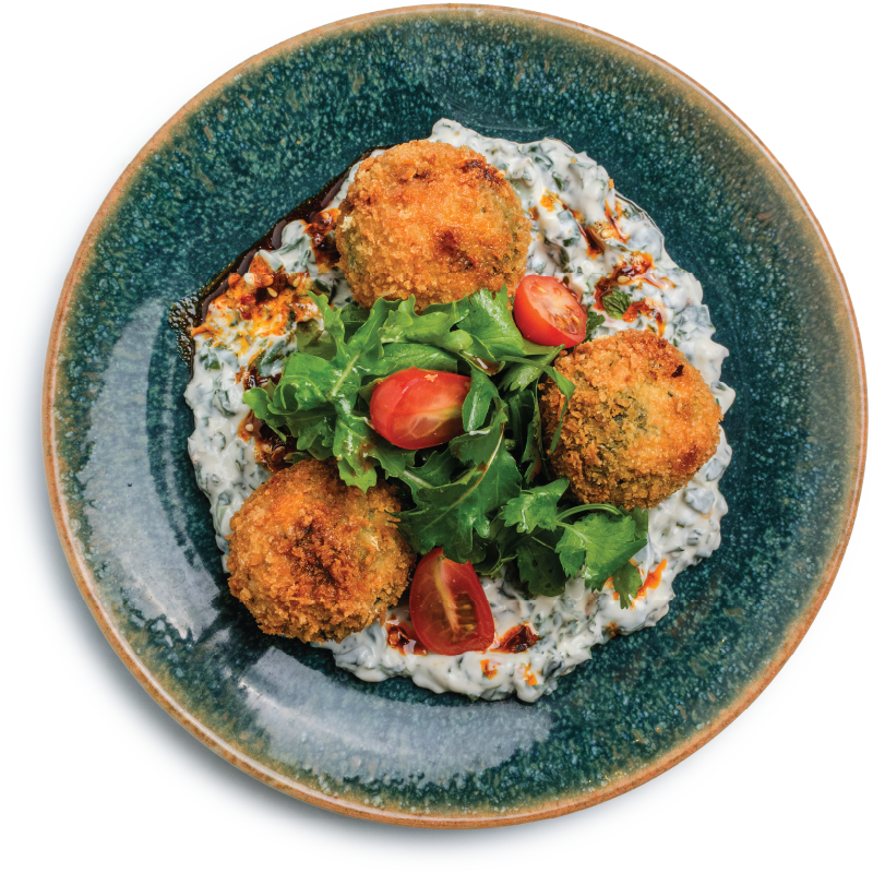 Spinach Feta Kebabs