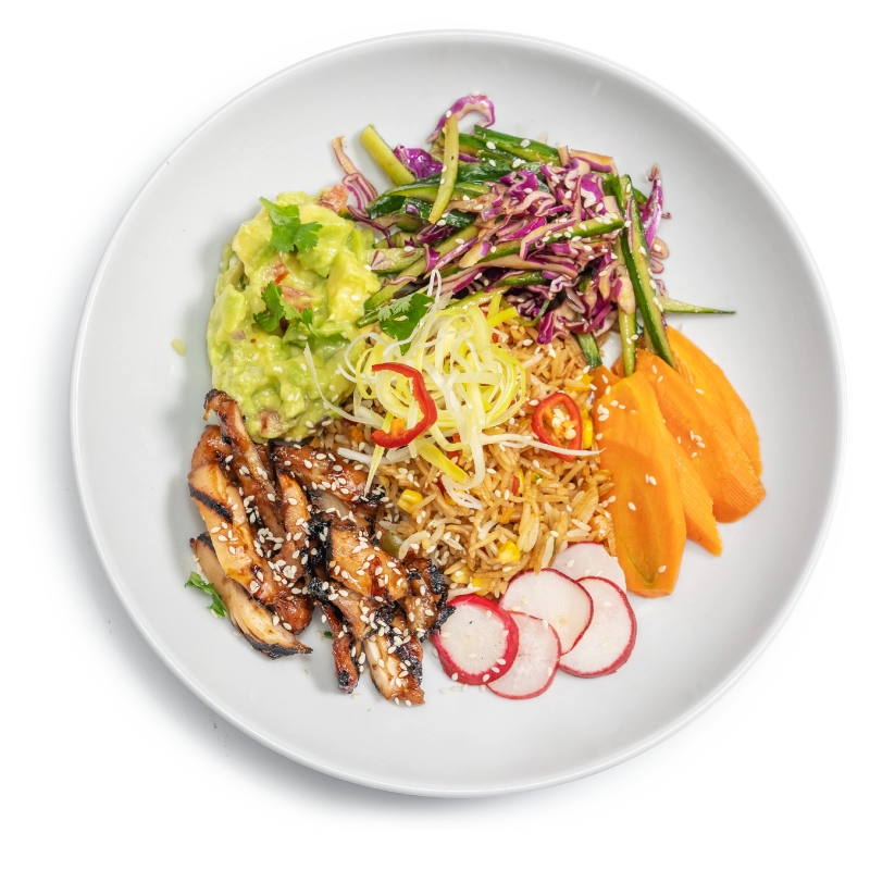 Teriyaki Chicken Bowl - Artcaffé Restaurant