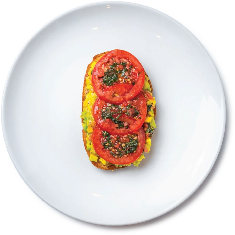 The Supa Avo Toast  (kids)