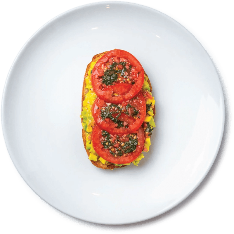 The Supa Avo Toast (kids) - Artcaffé Restaurant
